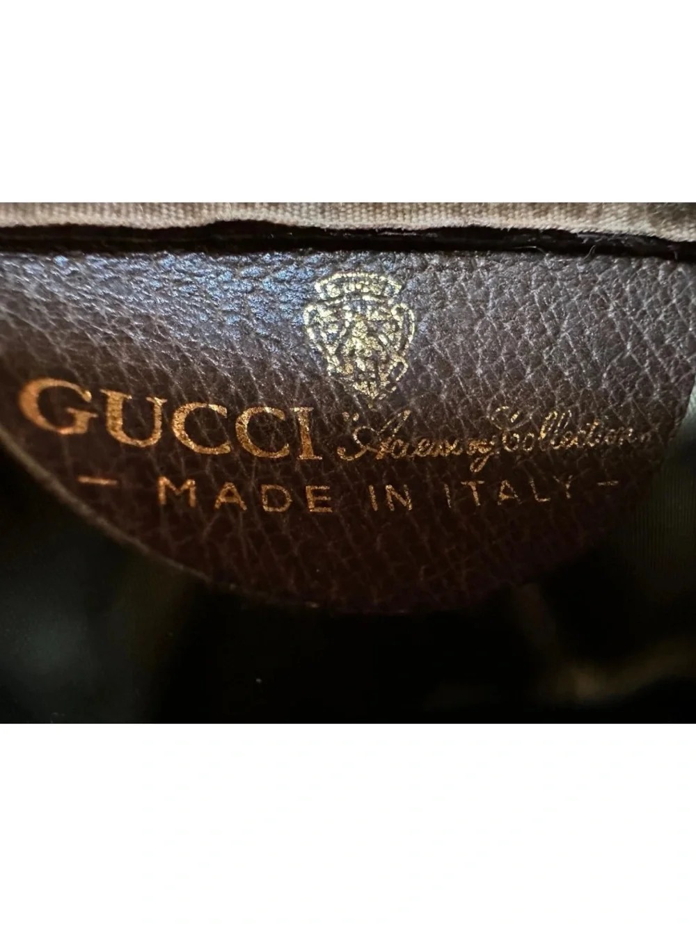 Vintage Gucci Sherry Line on GG Monogram Canvas Clutch